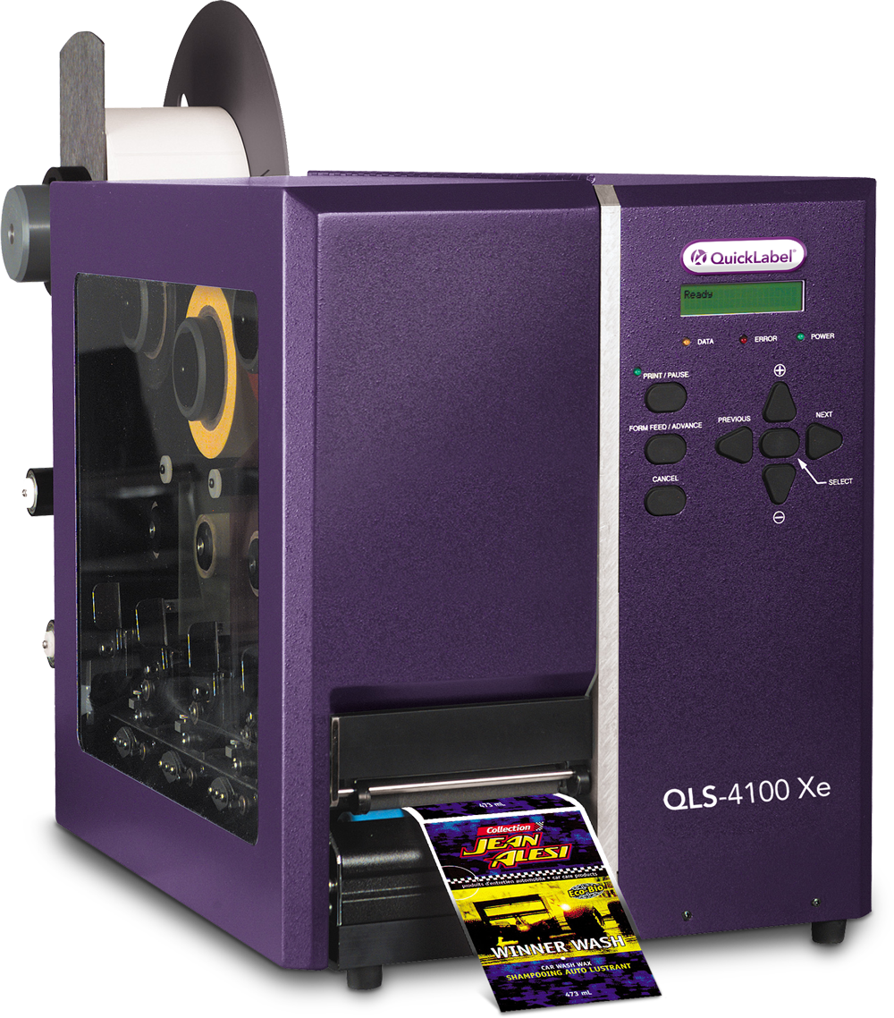 QL-4100 XE Színes, Thermál-Traszfer címkenyomtató
